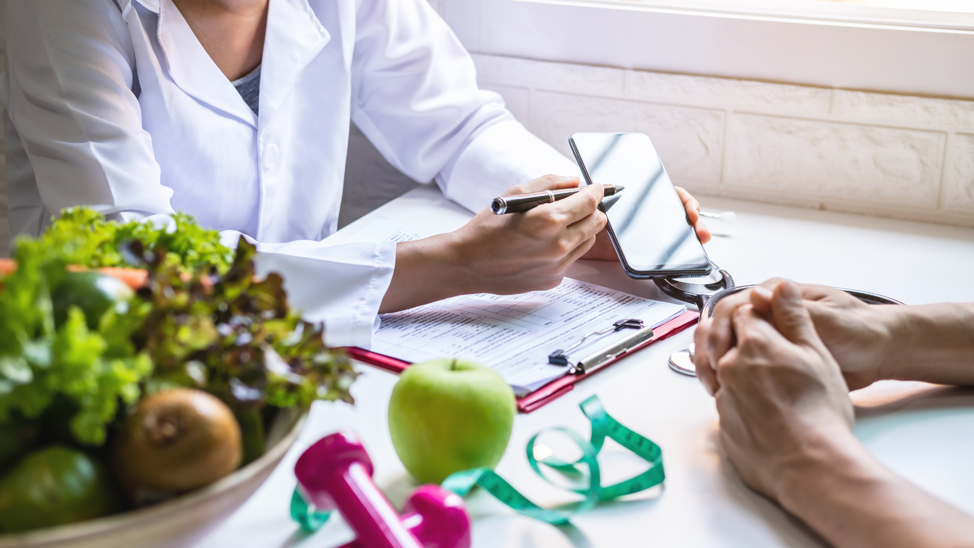 Doctor's consultation. 