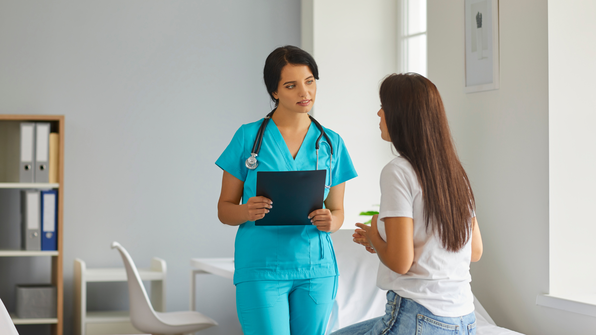 Doctor's consultation. 