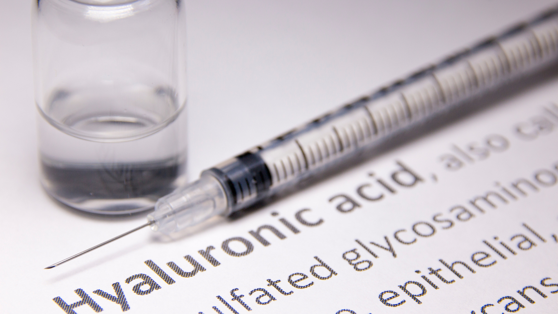Hyaluronic acid. 