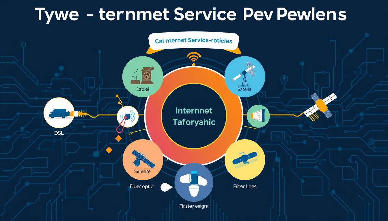 the different types of internet service providers